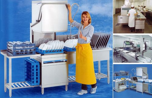 Профессиональная посудомоечная машина